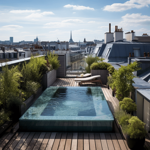 piscine rooftop à paris