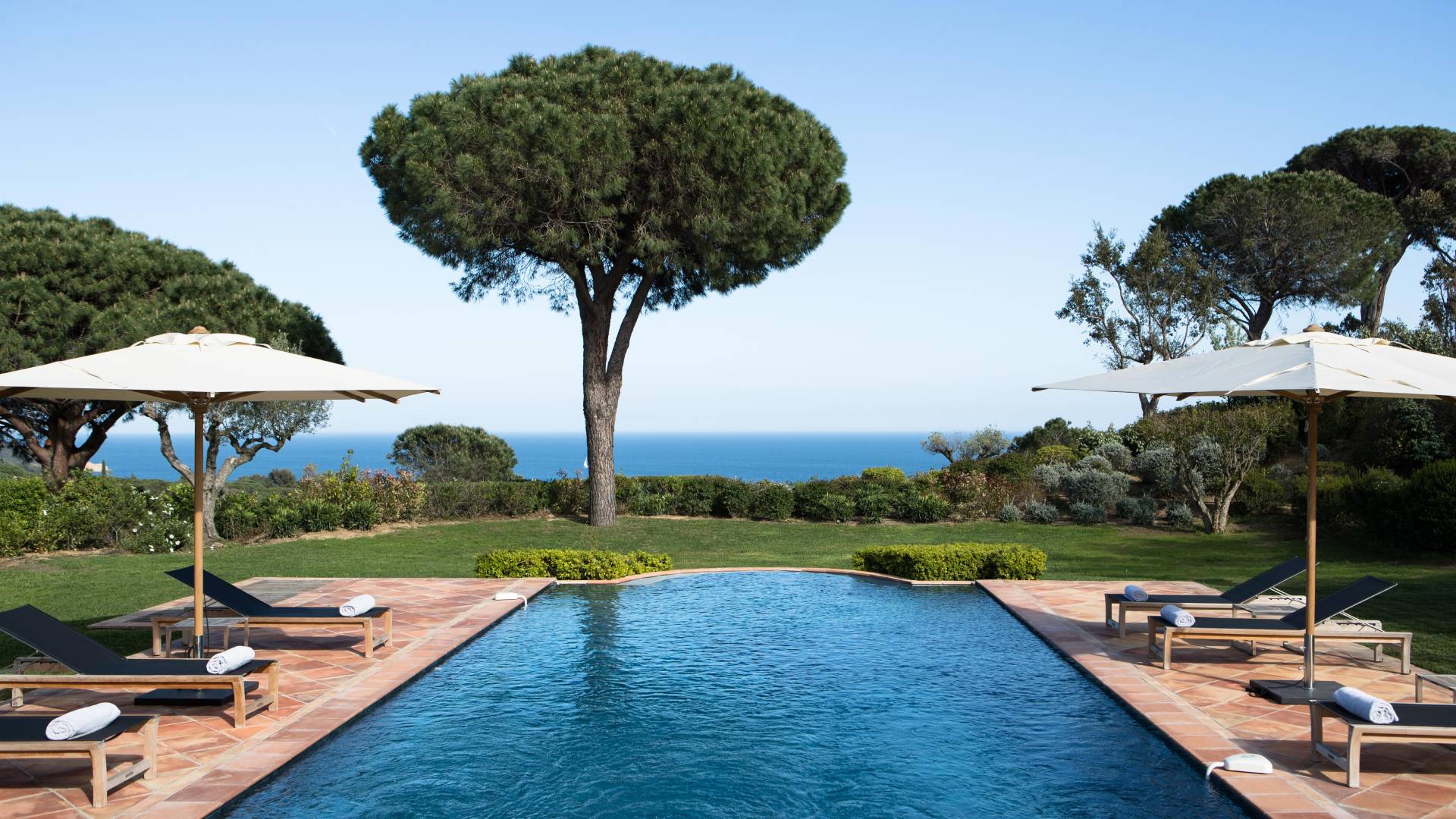 la piscine La Réserve Ramatuelle,